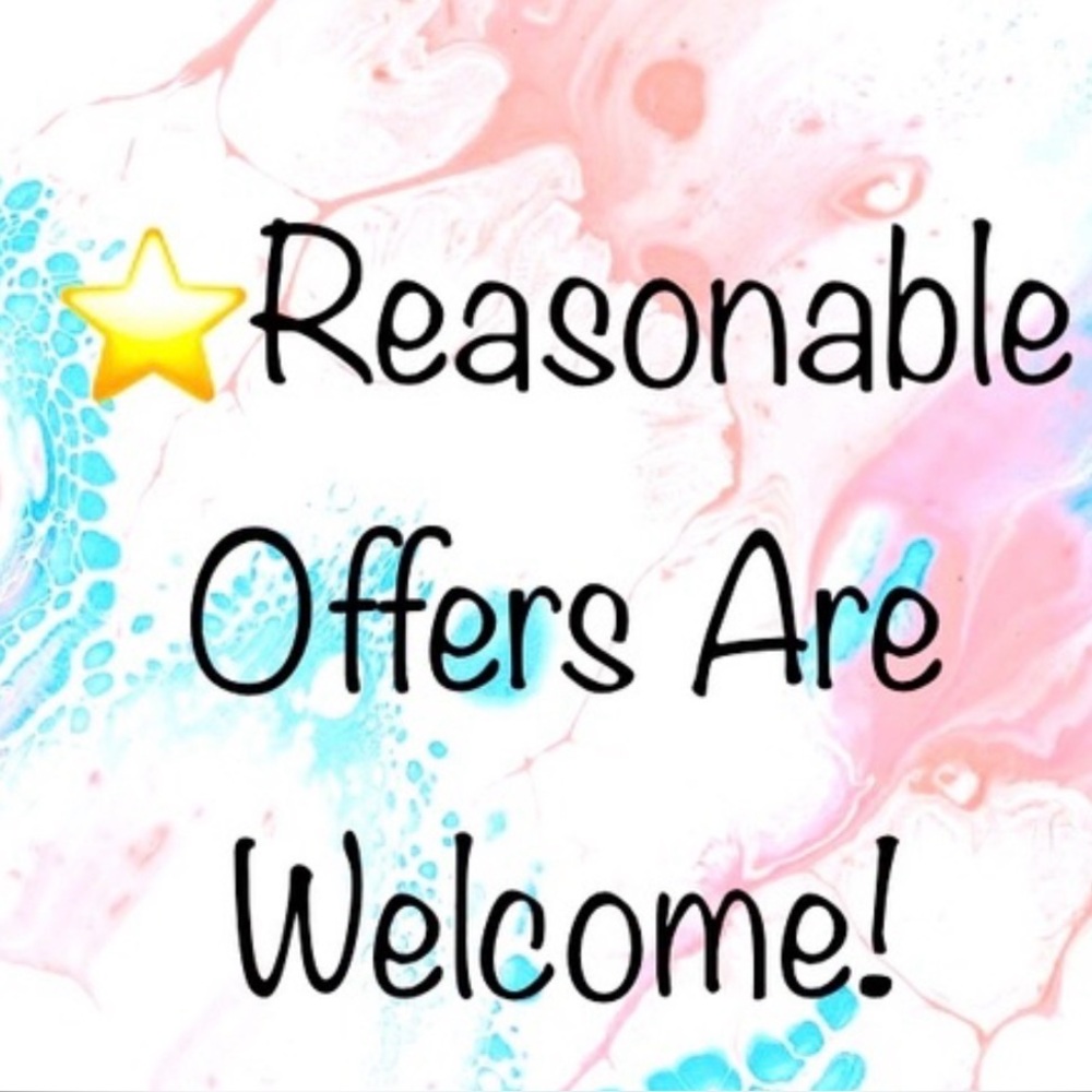 Reasonable Offers Welcome! Lowball offers will be countered, ignored or declined